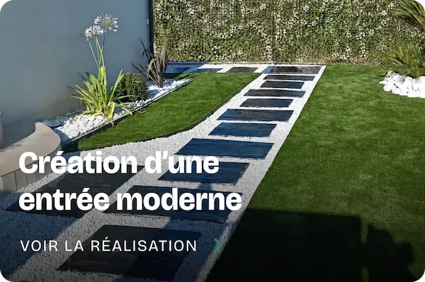 Création d'une entrée moderne